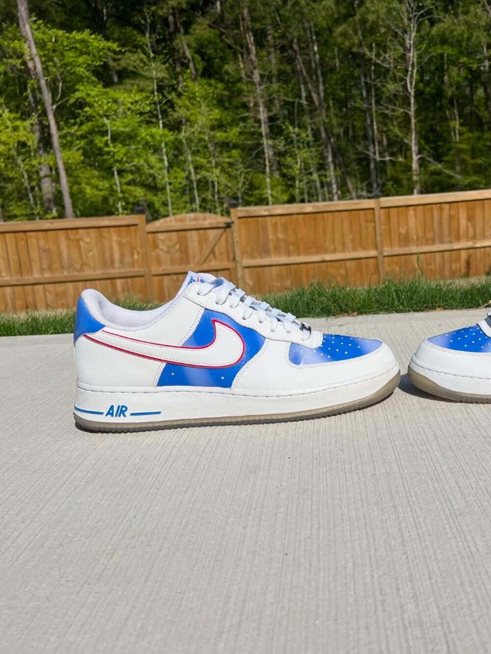 Nike air force 1 low New Jersey Nets hardwood classics 100% authentic - Picture 13 of 14